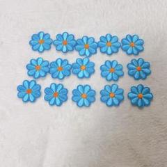 フラワーアイロンパッチ 刺繍付き 補修パッチ 衣類 補修 15枚入り
