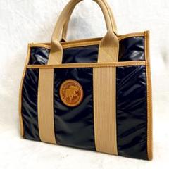 美品✨ ハンティングワールド バチュークロス トートバッグ ビジネスバッグ 紺
