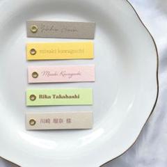 席札　結婚式　ウェディング　サンキュータグ　プチギフト　マーメイド紙　y