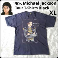 ✨90s✨ヴィンテージ★マイケルジャクソン★Tシャツ★ブラック★XL★極美品