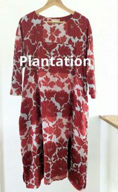 【美品】Plantation　ワンピース size2 DXクリーニング済 美品】Plantationワンピース size2 DXクリーニング済