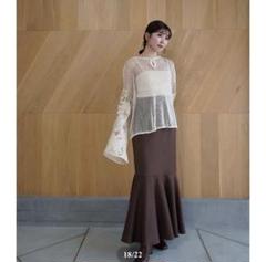 【Acka】flare sleeve ami tops(インナーなし) 2025年最新】acka flare sleeve ami topsの人気アイテム - メルカリ