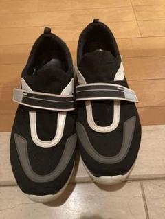 PRADAブラックファブリッククラウドバーストベルクロメンズスニーカーのサムネイル