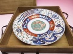古伊万里 色絵 龍鳳凰紋 中皿 51020 古伊万里 色絵 龍鳳凰紋 中皿 51020 - メルカリ