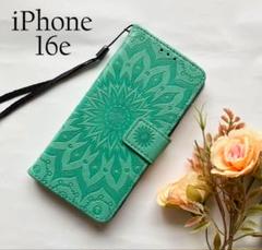 iPhone 16e ケース デザイン柄GR ☆おまけガラスフィルム付