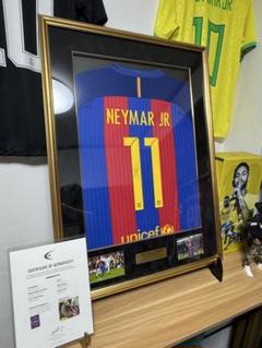neymar ネイマール 直筆 サイン入り ユニフォーム 証明書付き バルセロナ ネイマール直筆サイン入りバルセロナ13/14ホームユニフォーム
