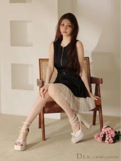 ROBE de FLEURS DE3444 black×ivory /M - メルカリ