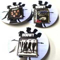 ガチャ　BOOWY　ピンバッジ　3個セット