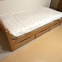 （✳︎ U-Ryota！）無印良品 パイン材 シングルベッド 木製ベッド | 無印良品