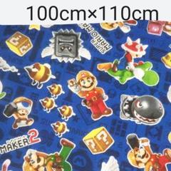 スーパーマリオ SUPER MARIO MAKER 生地 キャラクター