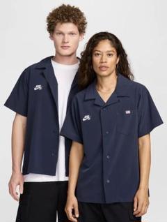 NIKE USA SB スケボー アメリカ代表 ボーリングシャツ XL ナイ