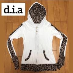 d.i.a. ショート丈レースパーカー カーディガン ギャル 平成 d.i.a. ショート丈レースパーカー カーディガン ギャル 平成