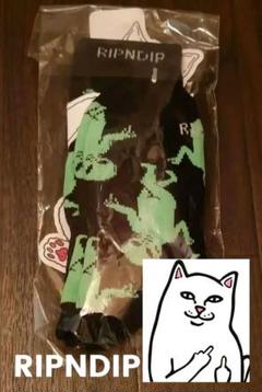 ★RIPNDIP★リップンディップ★靴下★宇宙人総柄【新品未使用】【男女兼用】】のサムネイル
