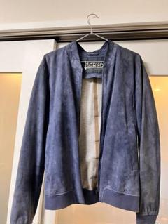 【美品・希少】 HERNO ゴートスエード　ボンディング　ジャケット 44 美品・希少】HERNOゴートスエード ボンディングジャケット 44