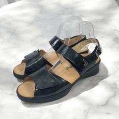 未使用✨Finn Comfort サンダル 外反母趾 コンフォート ブラックのサムネイル