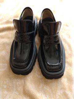 PIPPICHIC SISSI◆牛革　ライトソールローファー　　黒　23.5㎝ PIPPICHIC / コインローファー（ローファー）｜PIPPICHIC