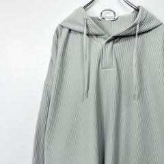 ZARA ザラ　プリーツパーカー　グレー