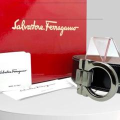 未使用品☆SalvatoreFerragamo ガンチーニ ベルト リバーシブル