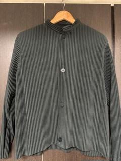 美品】オムプリッセ22AW スタンドカラージャケットサイズ2