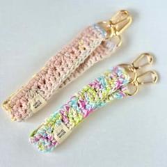 1点ずつ販売◇ハンドメイド◇スマホストラップ◇ほんわりぴんく