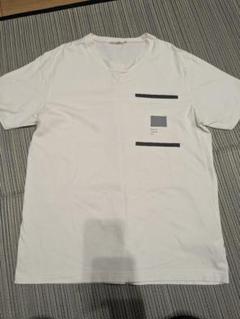 美品　Nudie Jeans Co. ホワイト Tシャツ L　ヌーディージーンズ