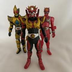 仮面ライダー響鬼他 ソフビ 17㎝ 3体 - メルカリ