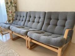 緑樹さま専用【天童木工】マルガリータ3シーター　クッション部分 m52053199827_1.jpg?1723322942