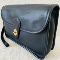 【美品】オールドコーチ COACH ハンドバッグ セカンドバッグ 黒