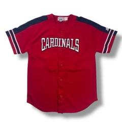 90s STARTER セントルイス カージナルス ベースボールシャツ 古着