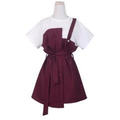 最終値下げ やみかわ ゆめかわ 赤チェック Tシャツ ワンピース