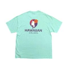 【新品タグ付】HAWAIIAN AIRLINESハワイアン航空Tシャツフラガール 新品タグ付】HAWAIIAN AIRLINESハワイアン航空Tシャツフラガール