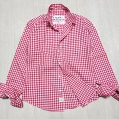 美品 フランクアンドアイリーン ギンガムチェックシャツ 洗える XS ネイビー 美品 フランクアンドアイリーン ギンガムチェックシャツ 洗える