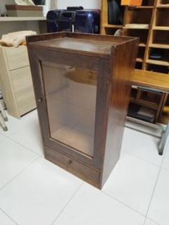 山本商店　キャビネット　ガラス　古道具　古家具　古材　アンティーク　レトロ 山本商店 キャビネット ガラス 古道具 古家具 古材 アンティーク
