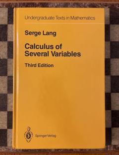 語学・辞書・学習参考書 Serge Lang Calculus of Several Variables 31fA0Q9+nwL._AC_SY200_QL15_.jpg