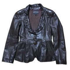 極美品 大きいサイズ42 アルマーニコレツィオーニ レザー