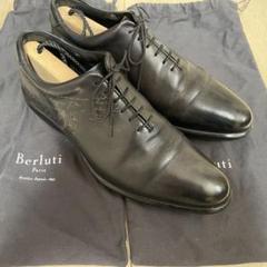 Berluti ブラウン レースアップシューズ 保存袋付き、未使用 Berluti ベルルッティ 美品 不朽の名作 スクリット カリグラフィ