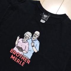 【BROTHER MERLE】イラスト Tシャツ 黒