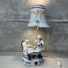 昭和レトロ 加藤工芸 陶器 ライト スタンド クラシック クラシカル