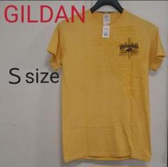 GILDAN ギルダン Tシャツ 半袖 トップス ビッグロゴ メンズ S