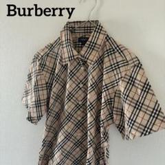 未使用級★バーバリー シャツブラウス ノバチェック ロゴ刺繍 半袖トップス 36 楽天市場】バーバリー シャツ ノバチェックの通販