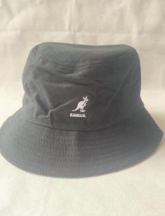 KANGOL ブラック バケットハット Mサイズ .