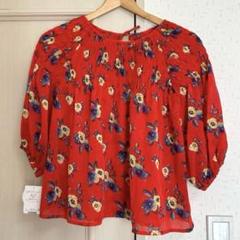 【新品】VIS 2way 花柄　ブラウス
