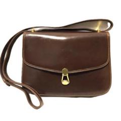 GUCCI オールドグッチ 26 01 3970 ブラウン ショルダーバッグ GUCCI オールドグッチ 26 01 3970 ブラウン ショルダーバッグ