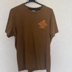 DIESEL TYPE 55 ブラウン Tシャツ