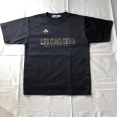 LES CINQ SENS レサンクセンス　サッカー　フットサルプラシャツ　黒