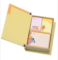 【新品】Disney プー＆フレンズ 付箋・メモ帳 ブック型ボックスのサムネイル