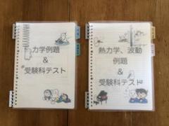 鉄緑会 高3物理 例題&受験科 テスト、解答、解説