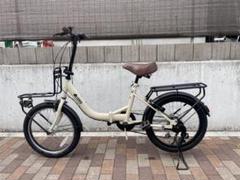 ロゴス 折りたたみ自転車 20インチ 引き取り対応可能 説明書 販売証明書有り ロゴス 折りたたみ自転車 20インチ 引き取り対応可能 説明書
