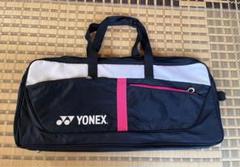 YONEX ラケットバッグ 黒/白/ピンク