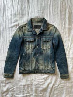 5351POUR LES HOMMES fade denim jacket